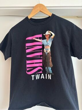 Official Shania Twain Merchandise 100% Cotton Country Western T-Shirt